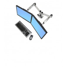 Ergotron LX Dual Side-by-Side Arm - mounting kit