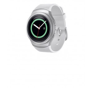 Samsung Gear S2 - silver - smart watch with band silver - 4 GB