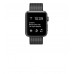Apple Watch Series 2 - space gray aluminum - smart watch with black band