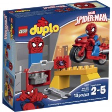 LEGO DUPLO Marvel Spider-Man Web-Bike Workshop Building Set, 10607